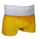 Boxer-short dans canette, Bière,