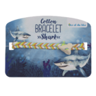 Bracelet en coton, Sharks