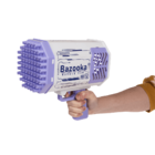 Bubble Gun with LED, Bazooka,