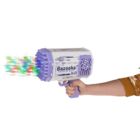 Bubble Gun with LED, Bazooka,