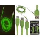 Câble USB vert,