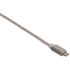 Cable USB de carga rápida para iPhone, con LED,