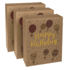 Caja de regalo de papel de cartón, Happy Birthday