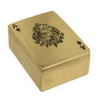 Caja para guardar naipes, calavera