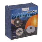 Camping light, rechargeable, with torch &