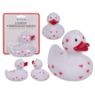 Canard en caoutchouc Lover's, env. 10 cm,