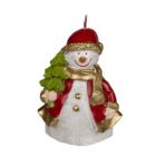 Candela, Babbo Natale & Pupazzo di neve ass.,