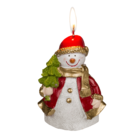 Candela, Babbo Natale & Pupazzo di neve ass.,