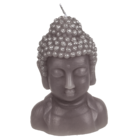 Candle, Buddha head, ca. 8 x 6,5 x 12,5 cm,