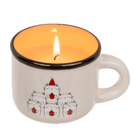 Candle in dolomite cup, Christmas,
