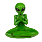 Cendrier, Extraterrestre Yoga, env. 13,5 cm,