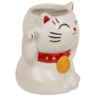 Ceramic mug, Lucky Cat, material: dolomite,