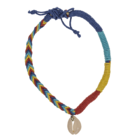 Chaîne de cheville avec décor de coquillages