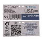 Chargeur de voiture USB C + USB A,