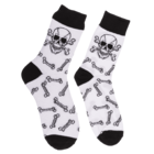 Chaussettes, tête de mort