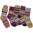 Chaussettes tricotées pour femmes, Colourful,