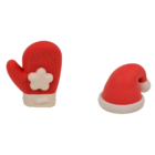 Christmas erasers "Collectibles", set of 5,
