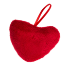 Coeur rouge en peluche, I love you,