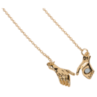 Collier magnetique, Hold my Hand, d'oré,