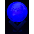 Color Changing Lamp, Moon, ca. 10 cm,
