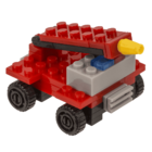 Construction blocks, Fire Engines, 9 cm,