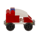 Construction blocks, Fire Engines, 9 cm,