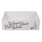 Contenitore bianco in legno, Wine Wein Vino Vin,