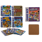 Cork coasters, Gameboy - Classic Collection,