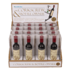 Corkscrew & Bottle opener, Wine Bottle,