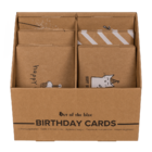 Craft paper gift card 2 in 1,