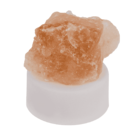 Cristal de sal con luz de té LED, 4 x 2 cm