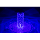 Crystal Lamp, ca. 21 x 9 cm, with colour changing