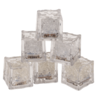 Cubetto di ghiaccio di plastica con LED
