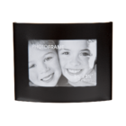 Curved metal picture frame,