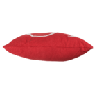 Cuscino rosso, Love, con cernira a lampo,