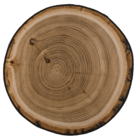 Deco Carpet, Tree slice , D.: ca. 60 cm,