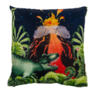 Decoration cushion, dinosaur, with 6 LED