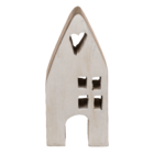 Decoration wooden house 7 x 4 x 15 cm,