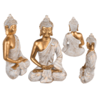 Deko-Figur, Buddha, ca. 21 x 13 x 34 cm,