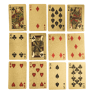 Deluxe Playing cards, approx. 5,7 x 8,7 cm,
