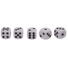 Dice game set, 5 dices, 1 dice cup,