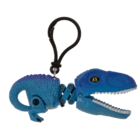 Dinosaures mordants avec porte-clés