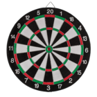 Doppelseitiges Dartspiel mit 6 Darts,