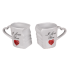 Double mug, I love you,