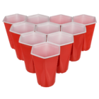 Drinking game, Hexagonal Beer Pong,