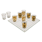 Drinking Game, Tic Tac Toe with 9 glasses,
