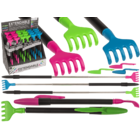 Extendable back scratcher with pen,