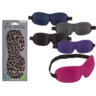 Eye mask, 6 colours assorted,