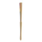 Fächer, Pride, ca. 21 cm, aus Bambus,