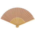Fan, Natural, 21 cm, bamboo,
